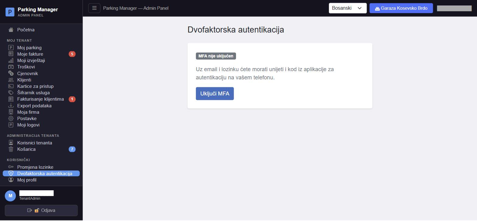 Two-factor auth