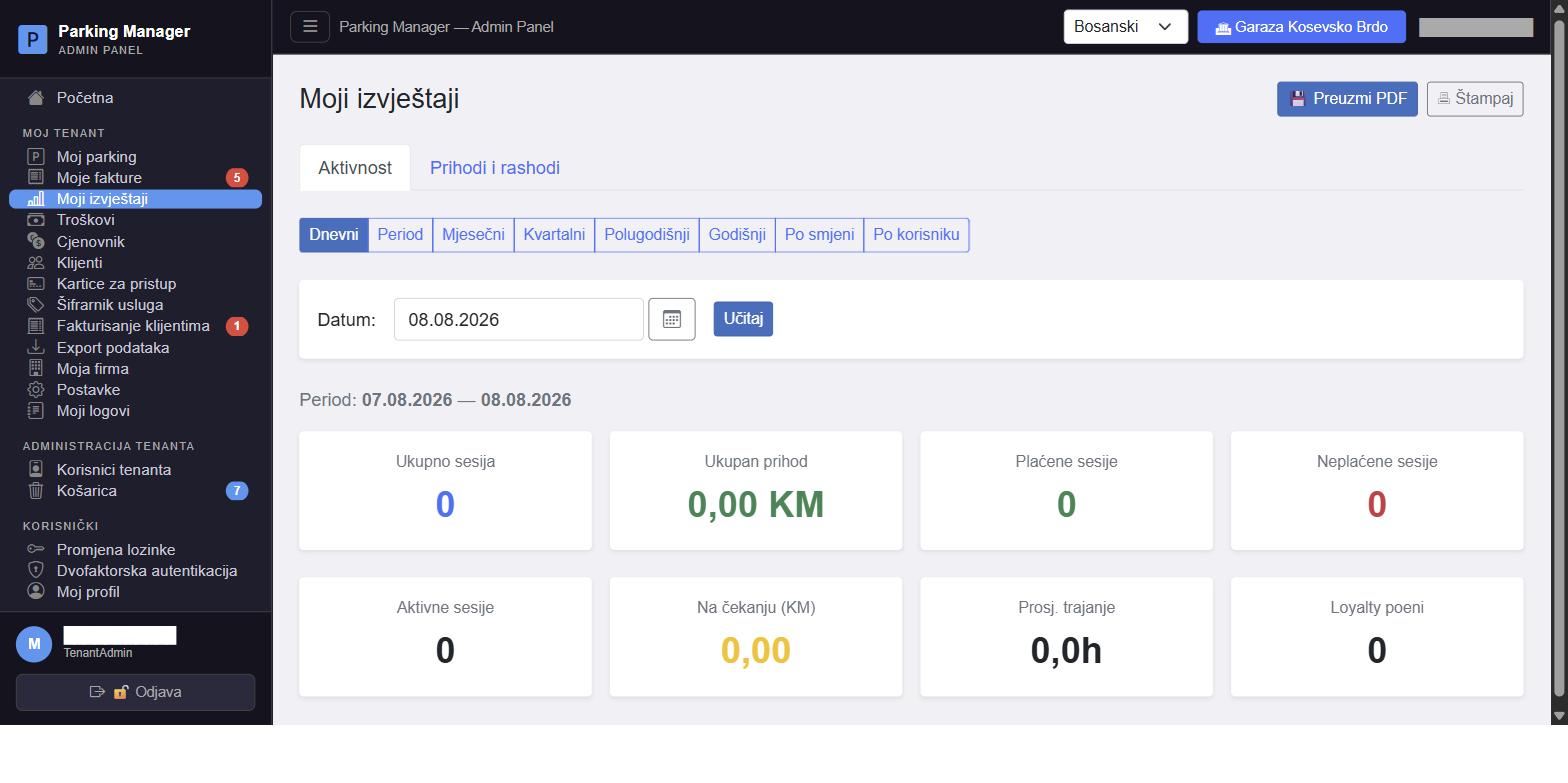 My reports